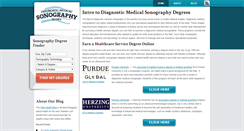 Desktop Screenshot of diagnosticmedicalsonographydegree.com